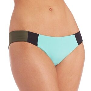 L*Space NWOT Color Block Mia Cheeky Bikini Bottom Size large